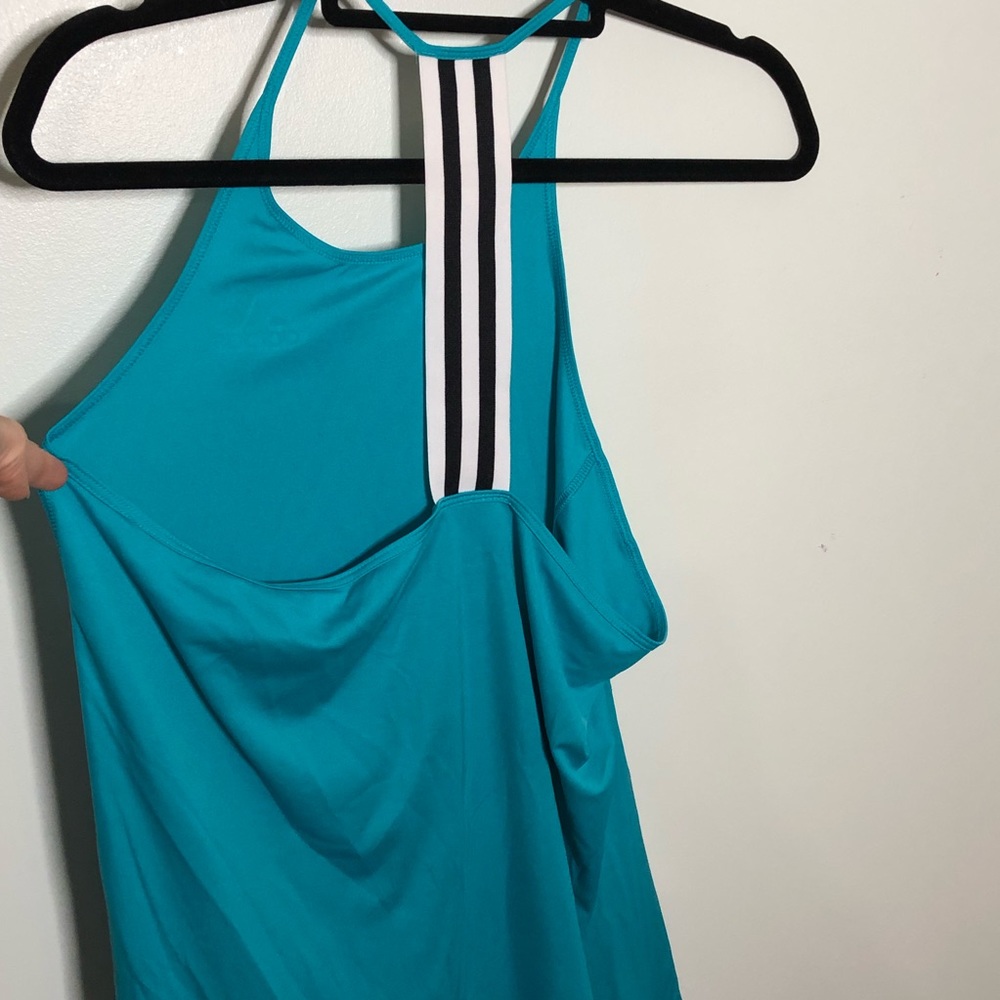 ADIDAS climalite teal workout tank
